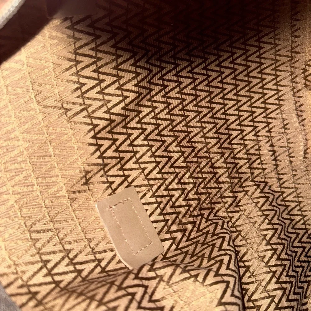 Valentino Brown Patterned Men's Bag